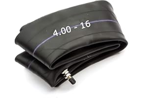 PETROLSCOOTER Motorcycle 16'' Inner Tube 4.00-16 400-16 4.00x16 400x16 Straight Valve 16 Inch