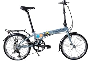 Dahon Bicicleta Plegable Mariner D8 40th Anniversary Cuadro de Aluminio Ruedas de 20 Pulgadas Desviador Shimano de 8 velocidades