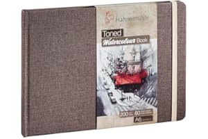 HAHNEMÜHLE Hahnemuhle Libro acquerello tonale, libro acquerello tonale beige, DIN A6, beige