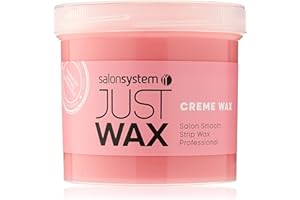 Salon System Just Wax Ideal Cream Wax for Short/Stubborn Hair 450g