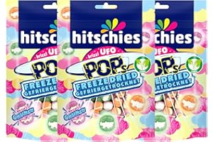 MBACCENT 3x hitschies brizzl UFO Pops gefriergetrocknet (3x50g) (150g)