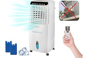 BEPER VE.550 Klimaanlage Ohne Abluftschlauch mit 24 Stunden Timer und Fernbedienung