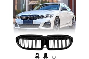 DOCAS Griglia paraurti anteriore per 3er G20 G21 2019-2022 nero lucido