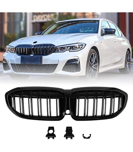 Calandra Rene Griglia Anteriore Cromata Per BMW X3 E83 (2004-2006) - Ricambio Specifico Per SUV, Stile Rene Originale