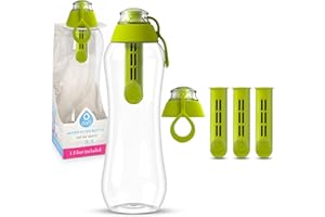 EMBRIIO EMBRO DAFI Filtering Water Bottle 0.7L + 2 Filters and Cap - Dark Green