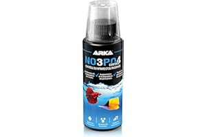 ARKA Réducteur NO3/PO4 Aquarium – Microbe-Lift NOPO Control 118 ML – élimine nitrates & phosphates biologiquement – stimule bactéries filtrantes – Eau Claire & Stable – Eau Douce & récifal