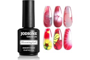 JODSONE Blooming Clear Gel Smalto per unghie 15 ml per distribuire ed effetti acquerelli, design floreale Nail Art Design, U V & LED Cure, Light Up Your Nail Life