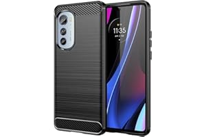 LIUZIHAN Cover per Motorola Edge 2022. Design della manica in silicone morbido e sottile, antiurto e, Custodia per Motorola Edge 2022.(Nero)