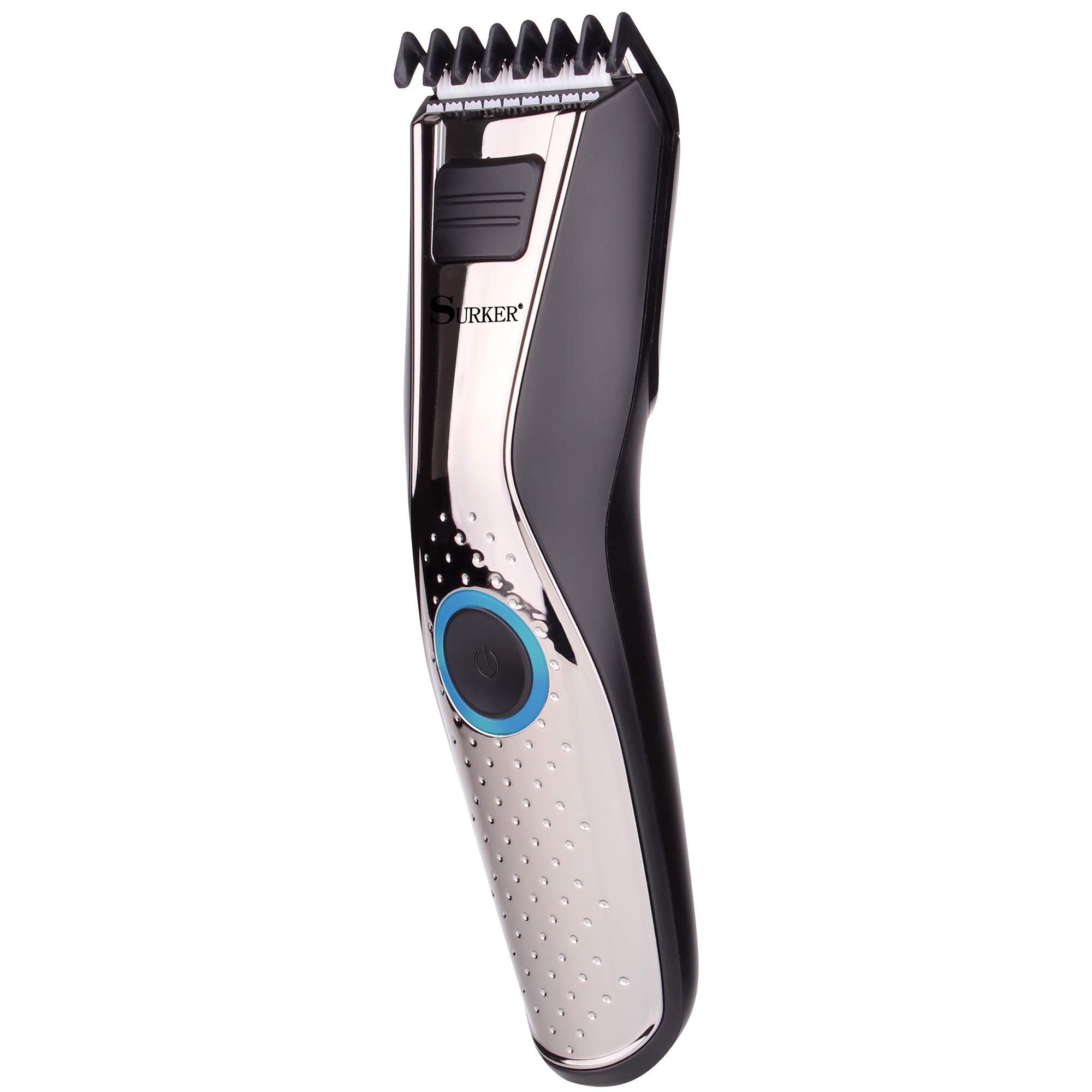 Surker-HC-650-Cortapelospara-hombresRecortadora-de-pelo-con-hoja-de-cermica-de-acero-inoxidable-Mquina-de-corte-de-pelo-Batera-recargableInalmbrico-Regalos-de-cumpleaos-para-hombres-pap-novio