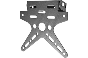 TNT SUPPORT LATERAL PLAQUE IMMATRICULATION UNIVERSEL NOIR