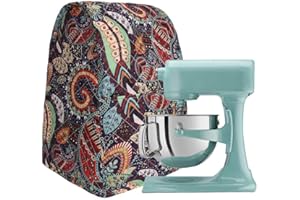 HERSENT Bunte Küchenhelfer-Abdeckung, 4.5–6 Quart Ständer Mixer Staubabdeckung, Diamond Collection, ganzjähriger Schutz für Ihren Mixer (30.5 cm Lx30.5 cm Bx40.6 cm H)