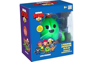 Brawl Stars - 1 figurka przegubowa 11,5 cm - Spike - Postacie z gier wideo - Od 8 lat - Lansay