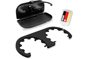 ‎LADSPRINT LADSPRINT® Getränkehalter Ersatzbrille Ersatzteil passend für VW Volkswagen T4 Bulli & Passat 35i | Hochwertiges PETG und TPU | Gummis bereits eingeklebt | Stabil & Robust | Made in Germany