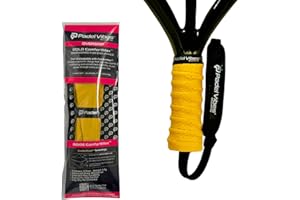 Padel Vibes® BOLD ComfortMax™ Overgrip | Perforated, Ergonomic Overgrips for Padel, Tennis, Badminton, Squash, Racketball | Sweat-Absorbing, Anti-Slip, Durable