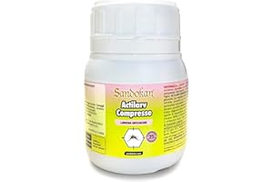 EUROEQUIPE Larvicida per zanzare Sandokan 25 Compresse Effervescenti (Dividere in 2 Per Ottenere 50 Trattamenti)