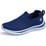 DOCTOR EXTRA SOFT Men’s Sports Walking Running Jogging Slip-On Shoes|Lightweight Breathable Sneakers with Cushioned EVA Sole|Shock Absorbing Comfort Fit Easy Wear Athletic Daily Gym Casual Use D-2014: 