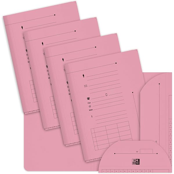 Chemises Kraft L'Oblique - Pack De 25 - 235x320mm 240g - Rabats Intérieurs - Indexation Tonique