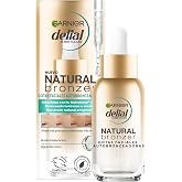 Garnier Delial Natural Bronzer Self Tanning Face Drops, 1 fl oz | Natural and Gradual Tanning, Intensive Hydration with Hyalu