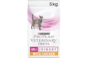 PURINA PRO PLAN PRO PLAN VETERINARY DIETS UR Urinary Dry Cat Food Chicken 5kg, Packaging May Vary
