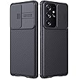 Nillkin CamShield Pro Series Stylish Protective Case with Slider Camera Cover Ultra Slim Premium Bumper Hybrid for S21 Ultra (Black)