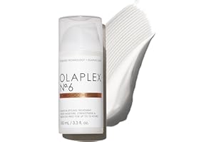 Olaplex Nº. 6 Bond Smoother: Leave-In Styling Treatment | Smooths, Conditions, & Strengthens | Frizz Control for Up to 72 Hours | For Coily, Curly, Straight, and Wavy, 100 mL / 3.3 Fl. Oz.