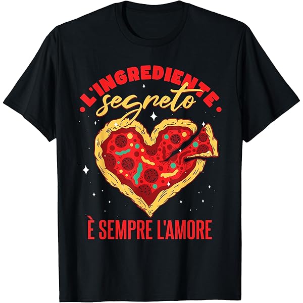 Maglietta Pizza Fan Italy - T-Shirt Divertente Per Amanti Della Pizza E Pizzaioli - Foto 7