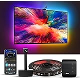 Govee WiFi LED TV Backlights with Camera, DreamView T1 Smart RGBIC TV Light for 55-65in TV, Alexa & Google Assistant Compatib