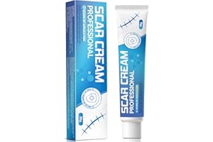 Wansiven Scar Cream, Silicone Scar Gel 30g, Scar Removal Cream Helps Reduces The Appearance of Scars from Burns Scars, Fade Surgical Scars, Burn Scars, Caesarean Section Scars, and More