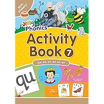 Jolly Phonics Activity Book 7: in Precursive Letters (British
