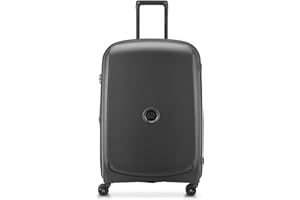 DELSEY PARIS - BELMONT PLUS -Bagaglio a mano grande rigida espandibile - 70 x 47 x 33 cm - 87 litri - Nero
