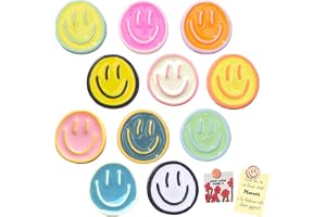 YALiya 11 stycken emoji-kylskåpsmagneter – Smiley-magneter, set starkt självhäftande
