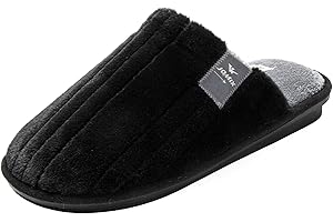 JOMIX Pantofole Uomo Invernali Calde Ciabatte Pelose da Casa Termiche e Imbottite