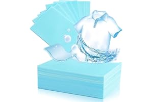 Detersivo Lavatrice Tavolette per Bucato Detersivi, Fenansion Detersivo in Fogli Foglietti di Detersivo per Bucato 20 lavaggi, Pulizia Profonda Profumata ecologico anallergico Zero Waste