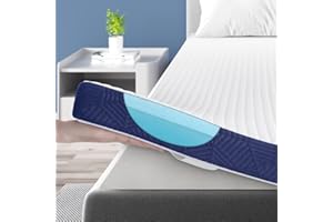 ‎BEDSTORY BedStory Topper 120x200, 7,5cm Höhe Matratzentopper aus Gel Memory Foam, H2 H3 Matratzen Topper mit Waschbarem Bezug für Mattress Boxspringbett Schlafsofa