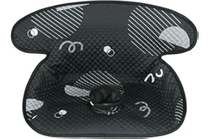 Babenest Car Seat Piddle Pad, Kids Car Seat Protector for Potty Training, Waterproof Carseat Liner for Toddlers, Baby and Infants,360 Dry Seat for Carseats Strollers (Black, 1 PCS)