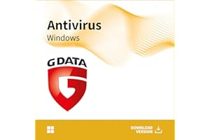 G DATA Antivirus 2023 | 1 PC - 1 Year Virus Program for Windows 11 | 10 | 8 | 7 | Future Updates Included, Made in Germany, Download - Activation Code by Email