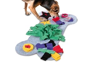 KaraLuna Tapis à renifler pour Chiens I idéal pour Les Chiots, Les Chiens de Taille Moyenne et Les Petits Chiens I Jouet pour Chien Petits Chiens Jouet Intelligent Couverture Nourriture Chien