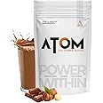 AS-IT-IS ATOM Whey Protein Isolate 1kg | 30g protein, 6.1g BCAA & 13g EAA | Ultra Pure-Fast Acting Protein | Choco Hazel Fusion Flavor