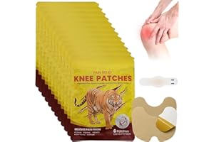 DYIOUXIN Parches para el Dolor,32 Piezas Parches de Tigre Chino,Parches para Aliviar la Artritis,Parche para Aliviar el Dolor,con Apósitos para Ampollas,para Rodilla,Cuello,Hombros,Dolores Musculares (72PCS)