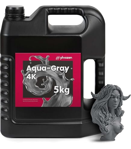 Phrozen Aqua Standard 3D Printer Resin | 405nm Standard Resin for LCD/MSLA/DLP Printer | Low Viscosity, Easy to Print Resin - Oat White (1kg