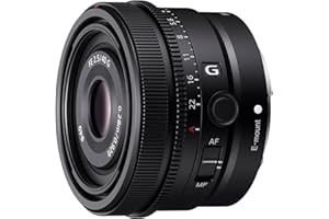 Sony SEL40F25G – FE 40 mm F2.5 G Vollformat Festbrennweiten-Objektiv (Premium G Serie, E-Mount, kompakt & leicht, kompatibel mit Sony A7-Serie & ZV-E1, A6000-Serie & ZV-E10)
