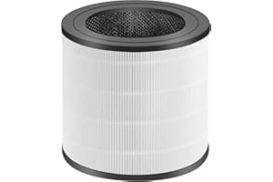 LAUKOWIND FY0611/30 Replacement Filter Compatible with Philips 600 Series AC0650/10 & AC0651/10 Air Purifier - 3-in-1 H13 True Hepa + Activated Carbon Removes 99.97% of Pollutants (FY0611/30)