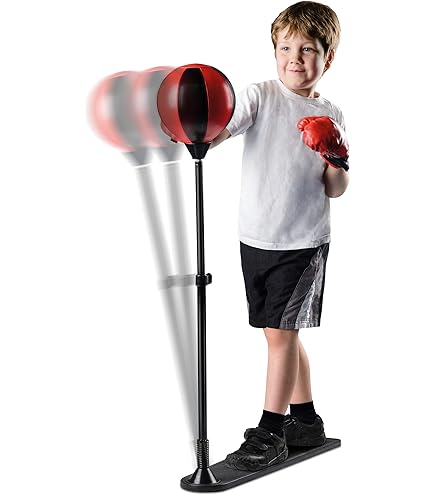 Kids Punching Bag with Boxing Gloves by RDX, MMA Filled Junior Hanging Punch Bag Kids Punching Bag with Boxing Gloves by RDX, MMA Filled Junior Hanging Punch Bag