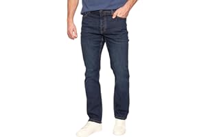 Kandor Mens Jeans – Regular fit Denim Pants for Men UK, Stretchy Cotton Men’s Jean with Straight Leg, Classic Jeans in Black, Dark, mid and Light Blue wash