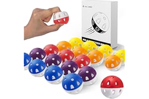 Full Choice Wear-Resistant Practice Golf Balls (20 Pack), High Visibility for Easy Tracking, Limited-Flight, Golf Balls Design, Indoor & Outdoor