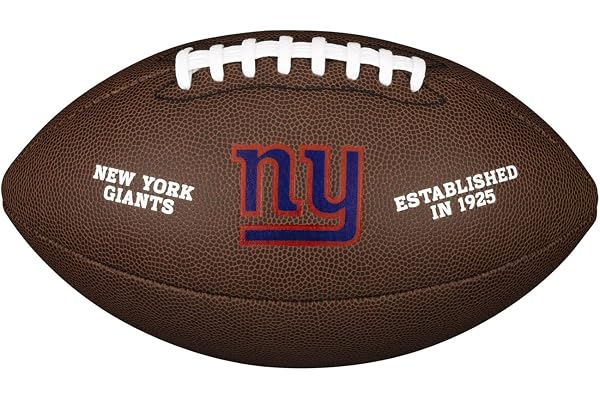 Ballon de football composite NFL avec logo de l'équipe