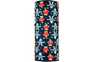 P.A.C. Kids Original Multifunktionstuch - Outdoortuch, Skituch, Halstuch, nachhaltiges Schlauchtuch, Schal, Kopftuch, Stirnband, verschiedenste Designs, für Kinder, 10 Tragevarianten