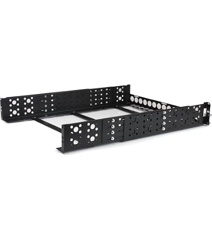 QNAP RAIL-A03-57 Rack-Schienen Kit – Für Serverschränke, Einfache Montage