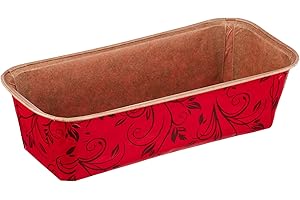 ‎STÄDTER Städter 903739 Papier-Backform, rot, 21,5 x 9 cm/H 6 cm