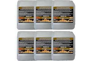 ‎ANTIVIRON Antiviron Bioethanol 96,6% Premium 6 x 5 L - Ethanol für Tischkamin, Kamin & Gartendeko für Draußen - Rauch- und Rußfrei aus Mais (Bioethanol, 6 x 5 Liter)